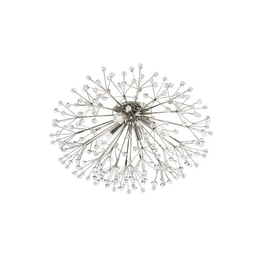 Hudson Valley Dunkirk Flush Mount Polished Nickel