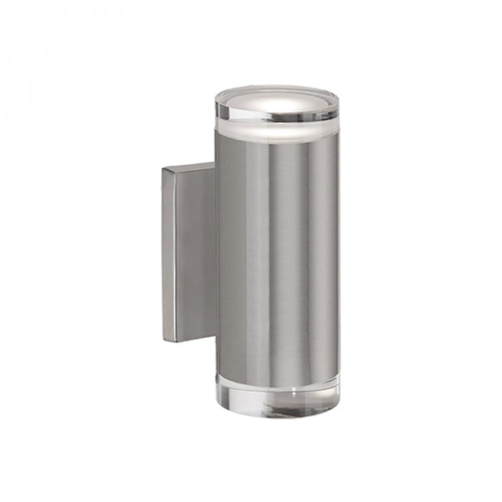 Kuzco Lighting Inc Norfolk 8-in LED Wall Sconce Brushed Nickel