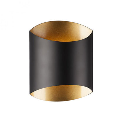 Kuzco Lighting Inc Preston 8-in LED Wall Sconce Black