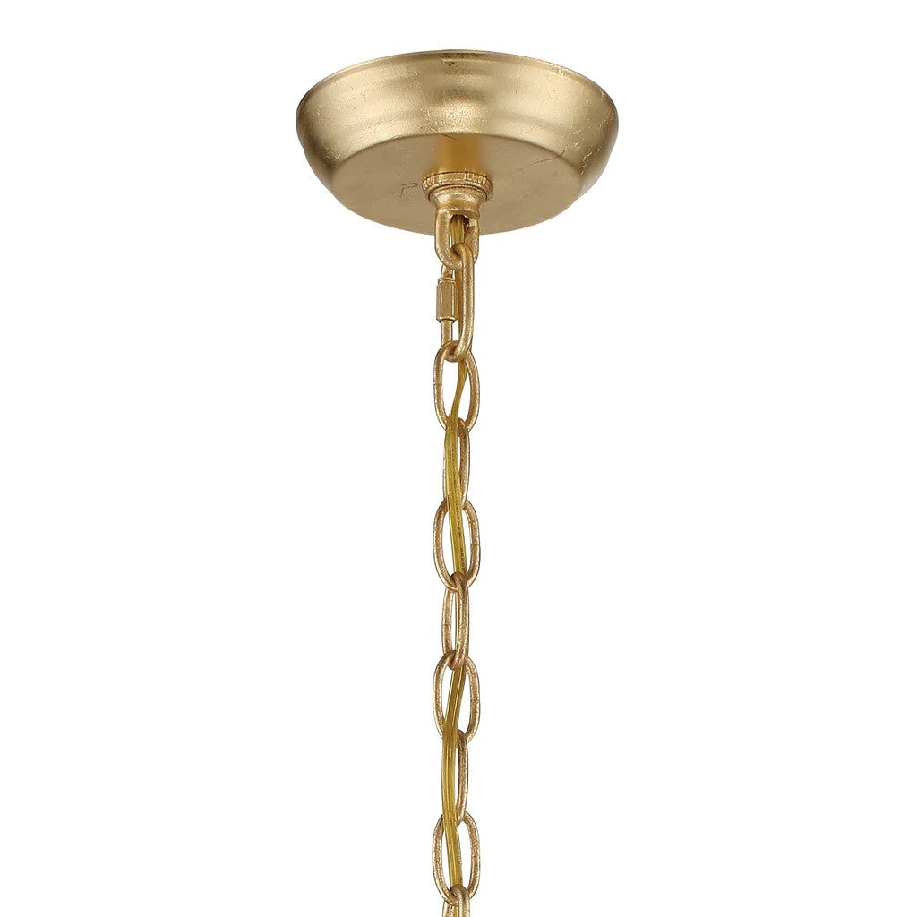 Rylee Mini Chandelier - Antique Gold 19"H, Crystorama (603-GA 2KYNR)