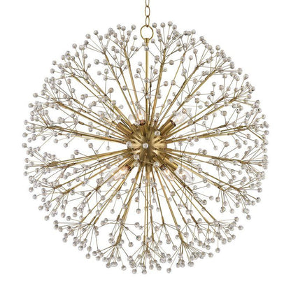 Hudson Valley Dunkirk Chandelier Antique Brass