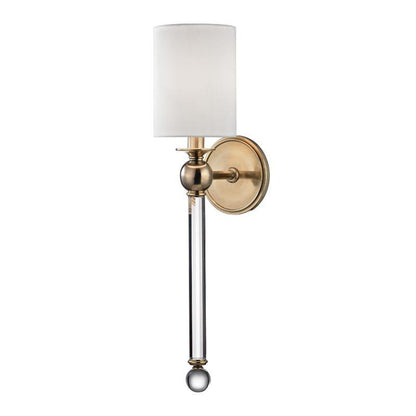 Hudson Valley Gordon Wall Sconce Antique Brass