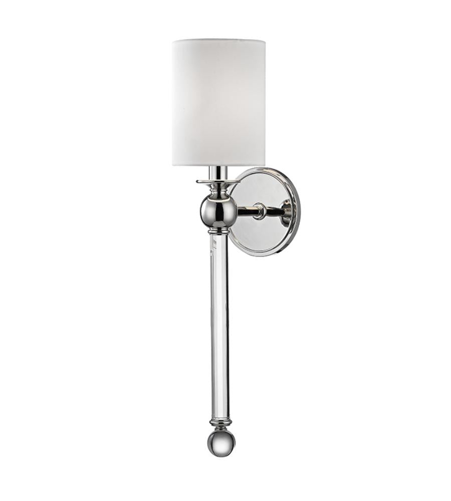 Hudson Valley Gordon Wall Sconce Polished Nickel