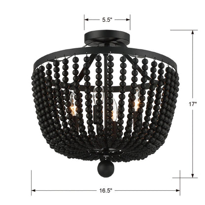 Flush Mounts-Crystorama-604