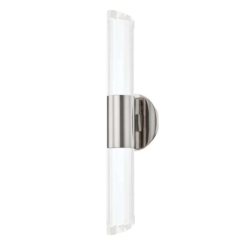 Hudson Valley Rowe Wall Sconce Polished Nickel