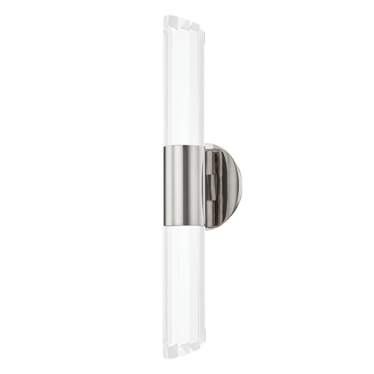 Hudson Valley Rowe Wall Sconce Polished Nickel
