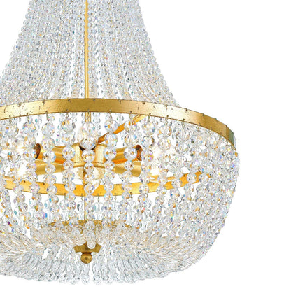 Crystorama Rylee 6 Light Chandelier Matte White