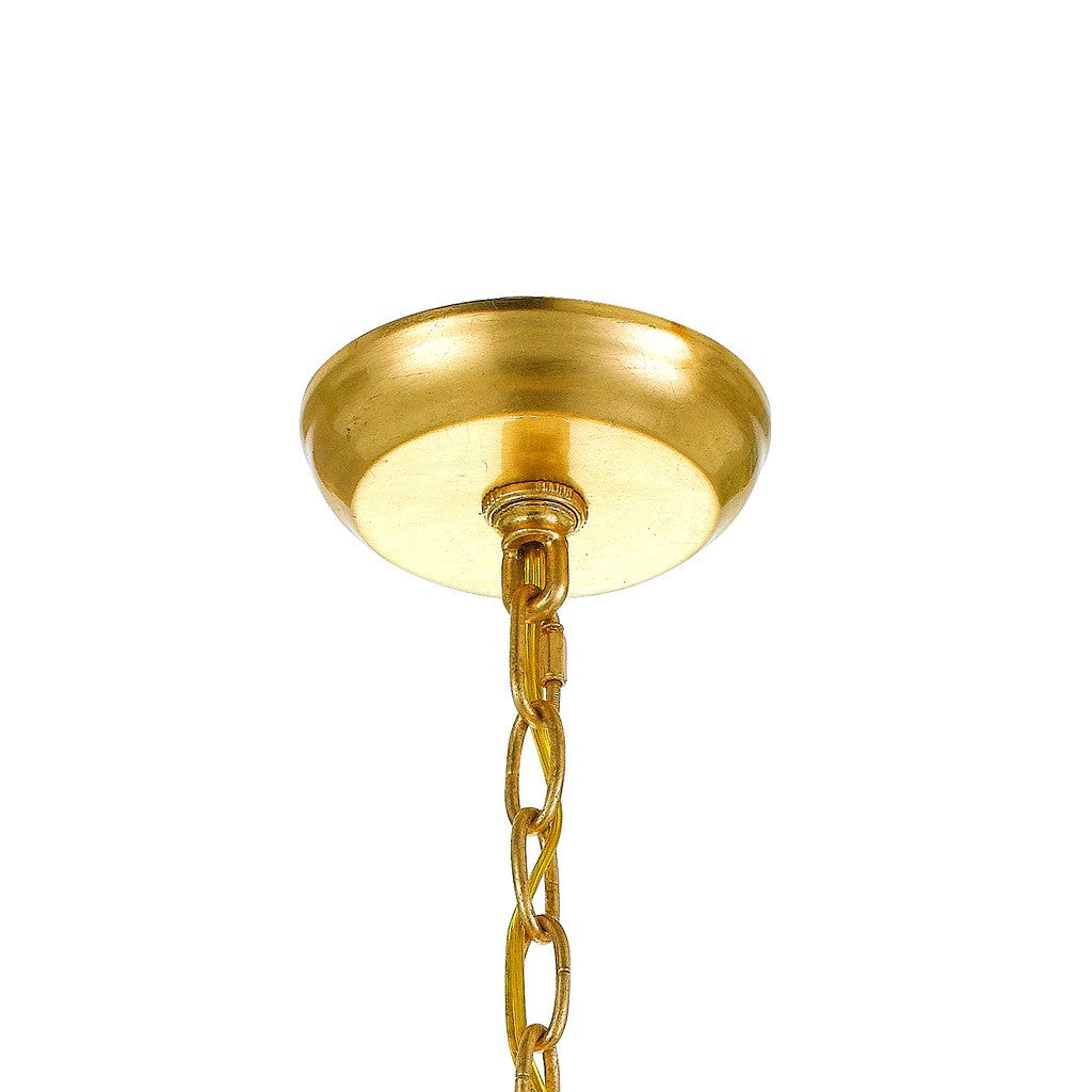 Rylee Chandelier - Antique Gold 23.5"H, Crystorama (608-GA  2KQT9)