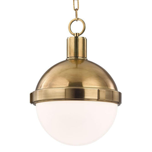 Hudson Valley Lambert Pendant Antique Brass