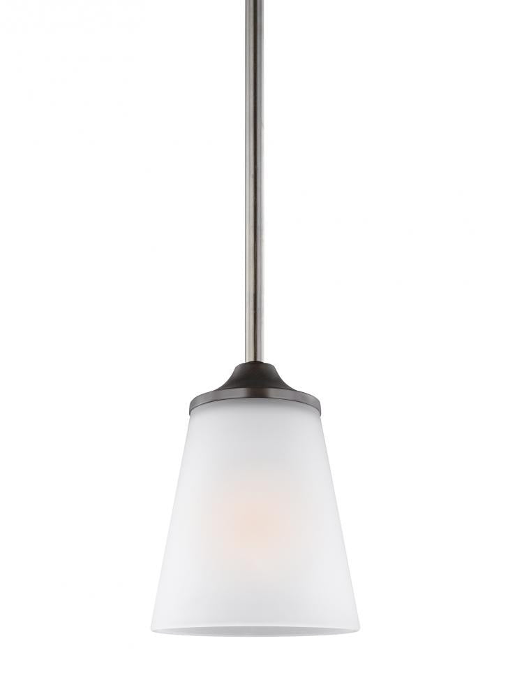 Generation Lighting Hanford One Light Mini-Pendant Bronze