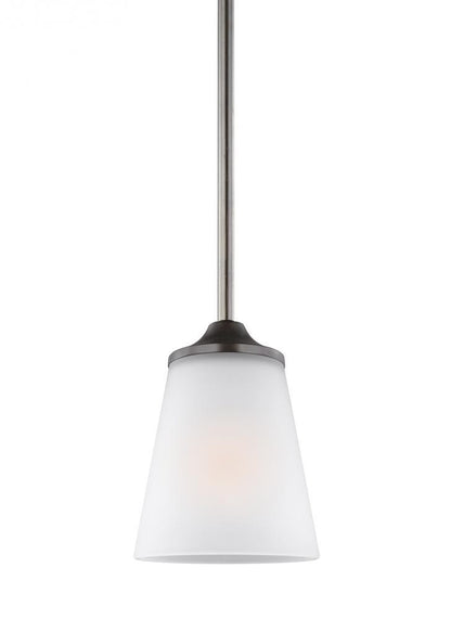 Generation Lighting Hanford One Light Mini-Pendant Bronze