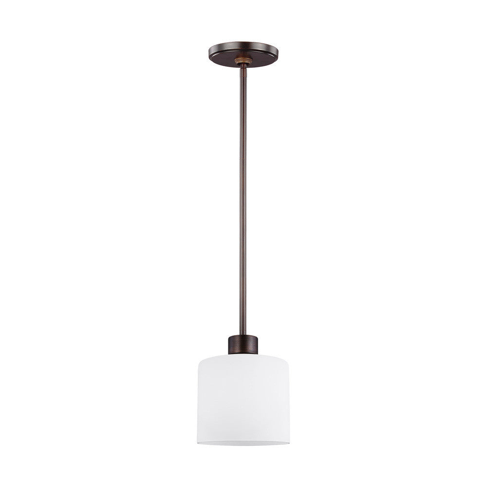 Generation Lighting Canfield One Light Mini-Pendant Bronze