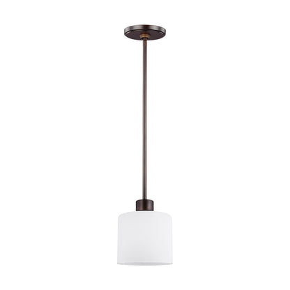 Generation Lighting Canfield One Light Mini-Pendant Bronze