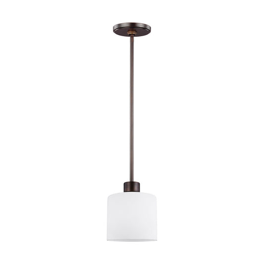 Generation Lighting Canfield One Light Mini-Pendant Bronze