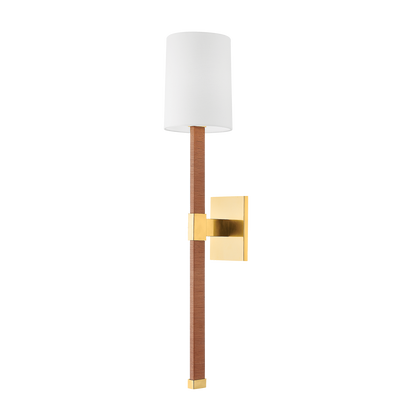 Hudson Valley Minnetonka Wall Sconce Aged Brass