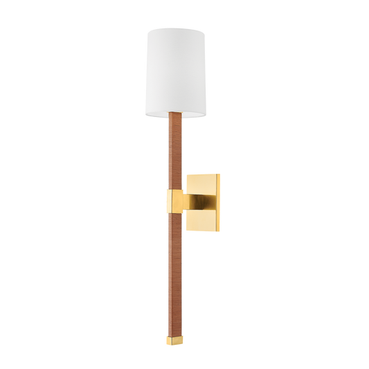 Hudson Valley Minnetonka Wall Sconce Aged Brass