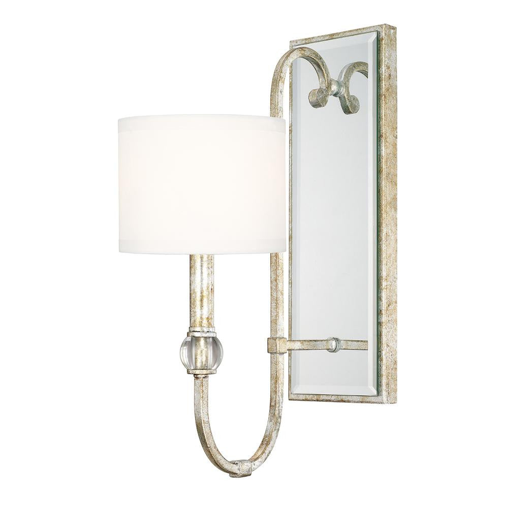 Capital Charleston Wall Sconce Silver and Gold Leaf