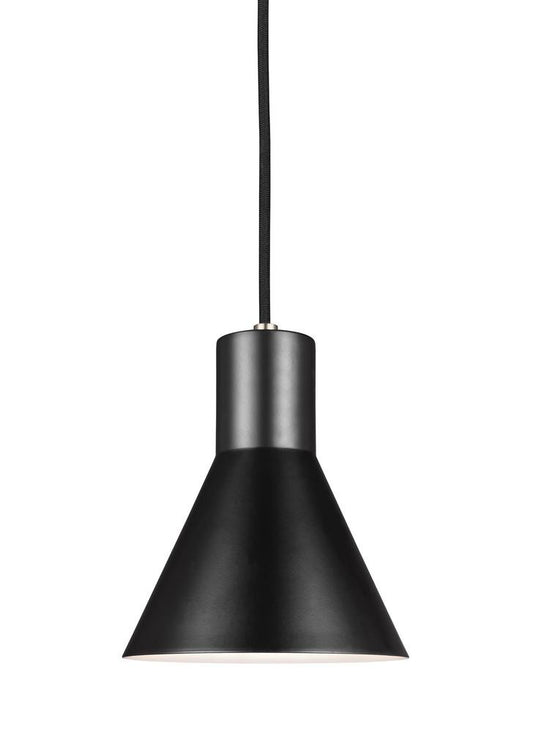 Generation Lighting Towner One Light Mini-Pendant Brushed Nickel