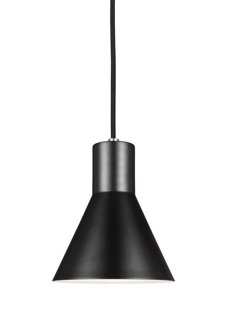 Generation Lighting Towner One Light Mini-Pendant Brushed Nickel