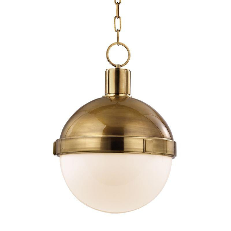 Hudson Valley Lambert Pendant Aged Brass