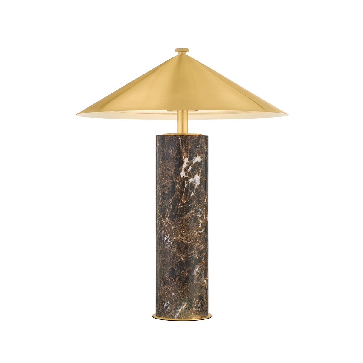 Hudson Valley Permont Table Lamp in Aged Brass