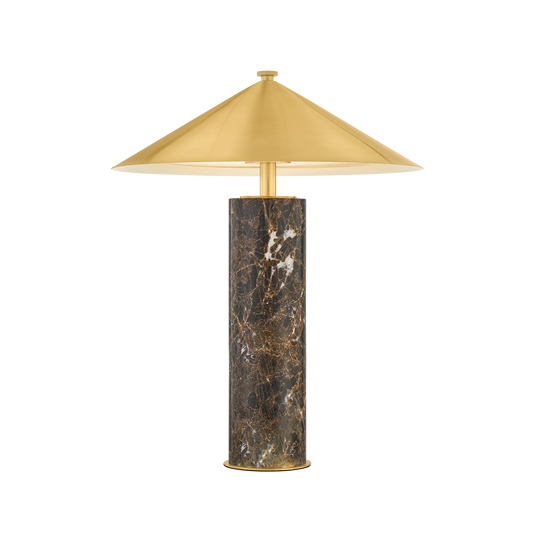 Hudson Valley Permont Table Lamp in Aged Brass