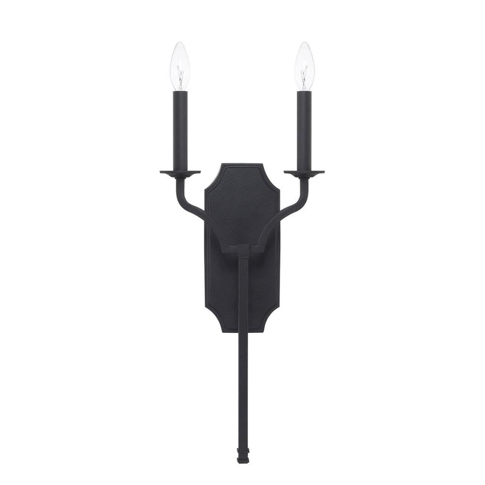 Capital Ravenwood Wall Sconce Black Iron