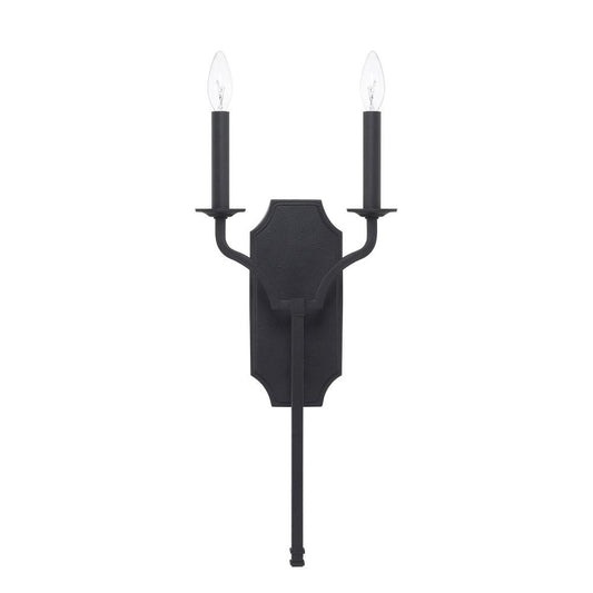 Capital Ravenwood Wall Sconce Black Iron