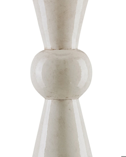 Upbeat White Table Lamp Currey and Company 6198