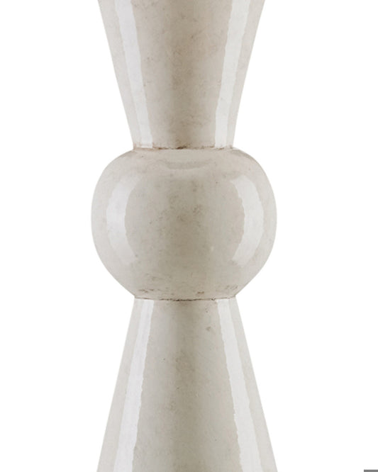 Upbeat White Table Lamp Currey and Company 6198