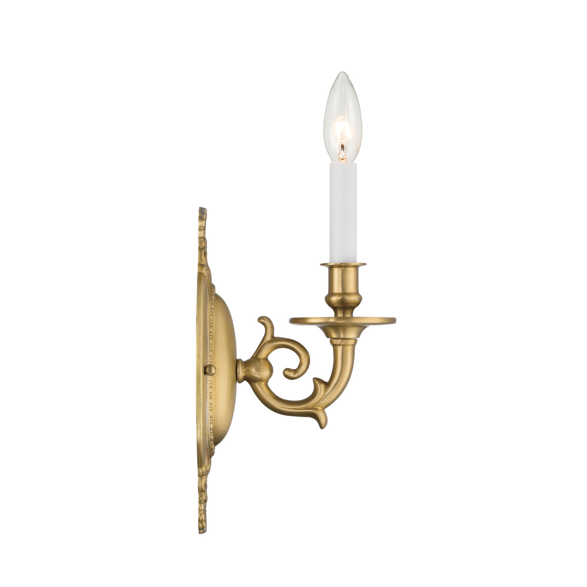 Crystorama Milford 1-Light Wall Sconce - detail