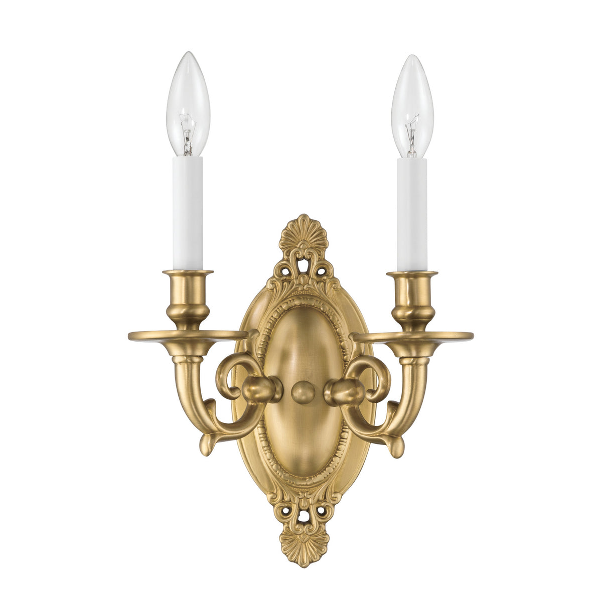 Crystorama Milford 2-Light Wall Sconce - detail