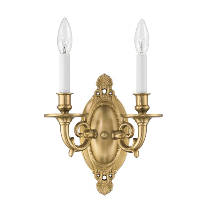 Crystorama Milford 2-Light Wall Sconce - detail