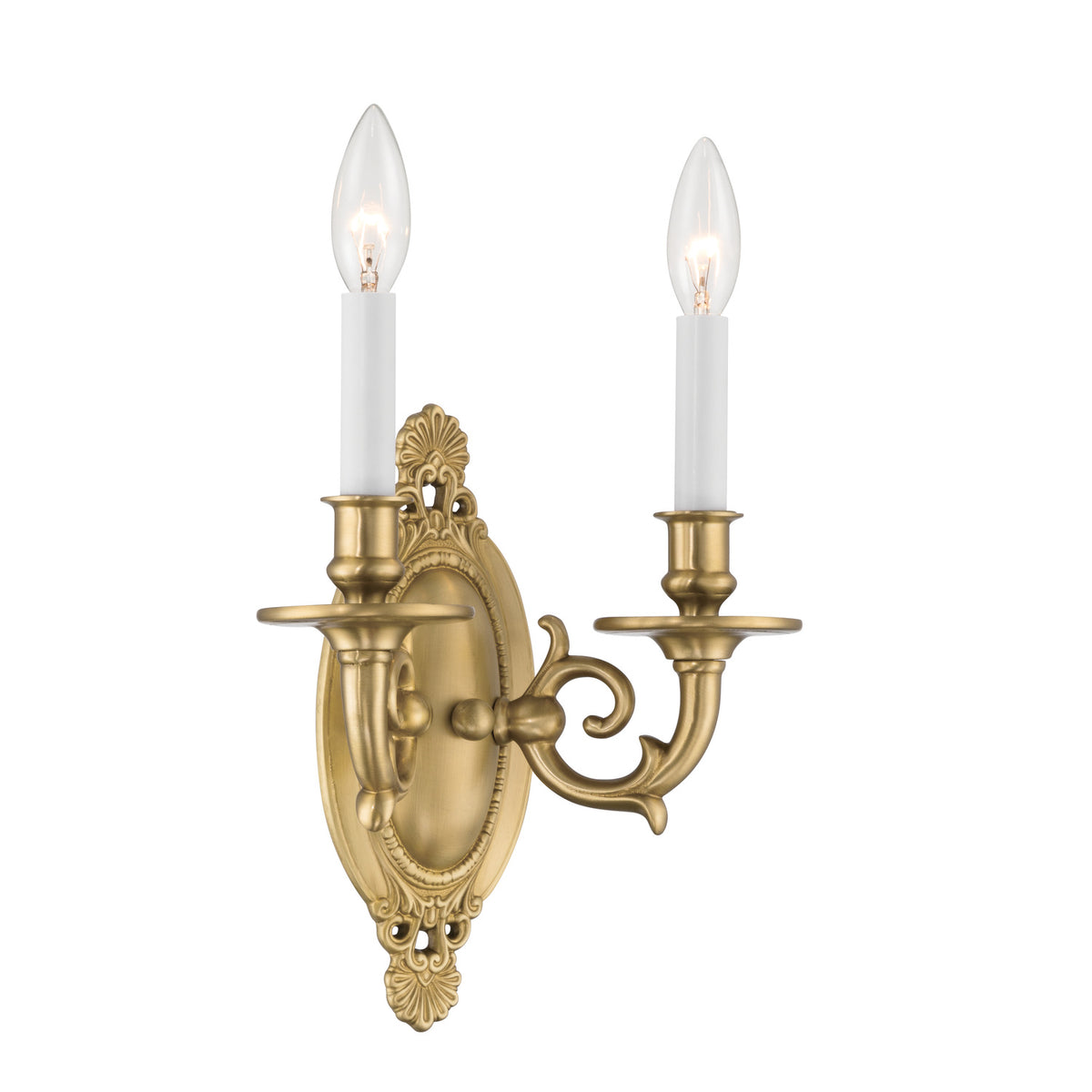Crystorama Milford 2-Light Wall Sconce - detail