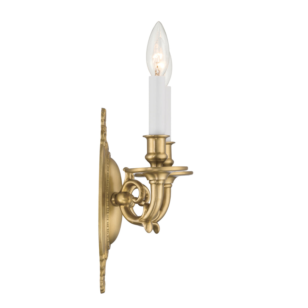 Crystorama Milford 2-Light Wall Sconce - detail