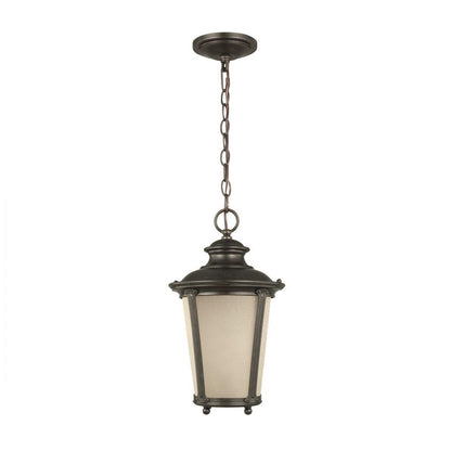Generation Lighting Cape May One Light Outdoor Pendant Burled Iron