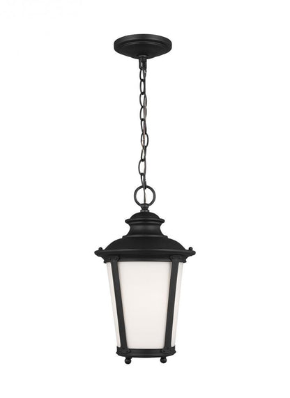 Generation Lighting Cape May One Light Outdoor Pendant Black