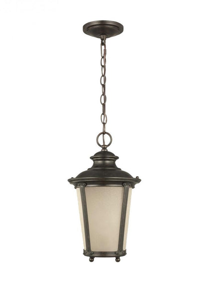Generation Lighting Cape May One Light Outdoor Pendant Burled Iron