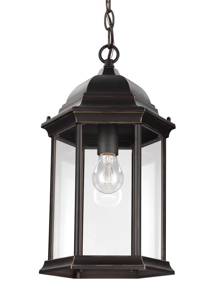 Generation Lighting Sevier One Light Outdoor Pendant Antique Bronze