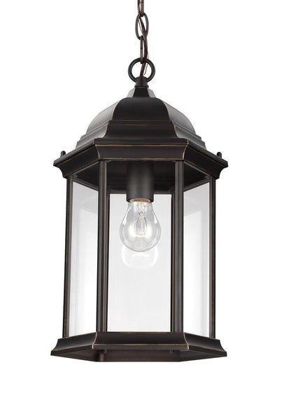 Generation Lighting Sevier One Light Outdoor Pendant Antique Bronze