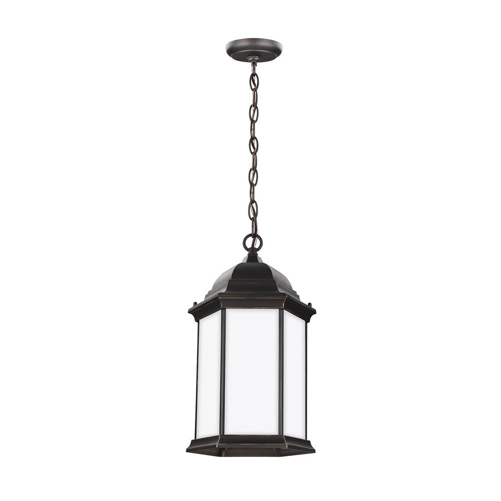 Generation Lighting Sevier One Light Outdoor Pendant Antique Bronze