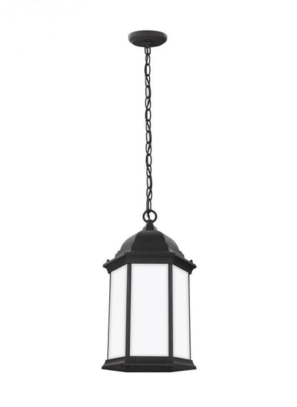 Generation Lighting Sevier One Light Outdoor Pendant Black