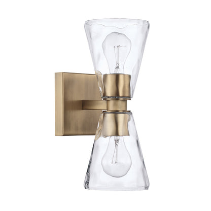 Capital Lyra Wall Sconce Aged Brass