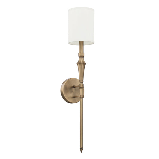 Capital Amelia Sconce Aged Brass