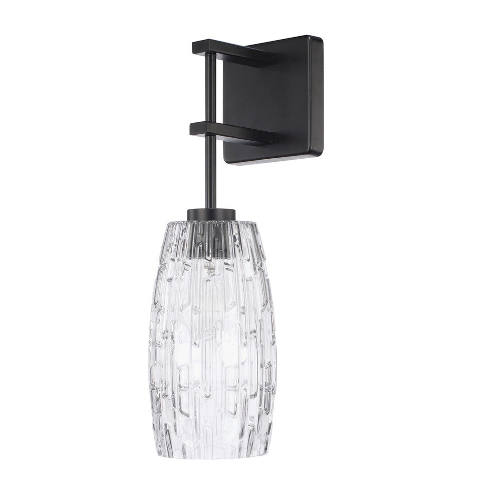Capital Casper Sconce Matte Black