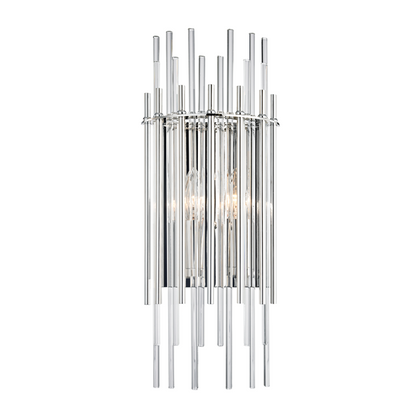 Hudson Valley Wallis Wall Sconce Polished Nickel