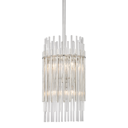 Hudson Valley Wallis Pendant Polished Nickel