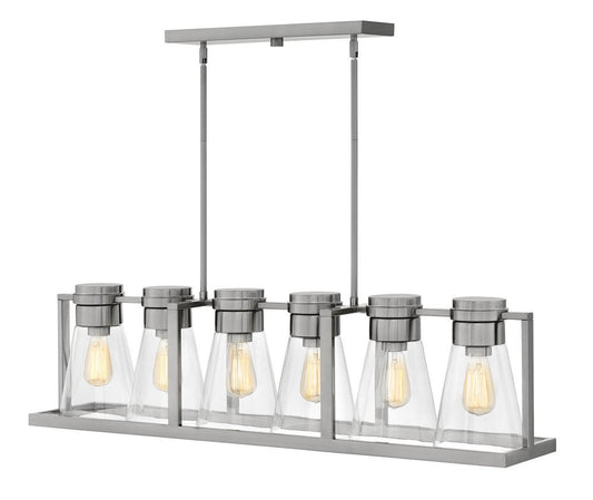 Hinkley Refinery Linear Chandelier Black