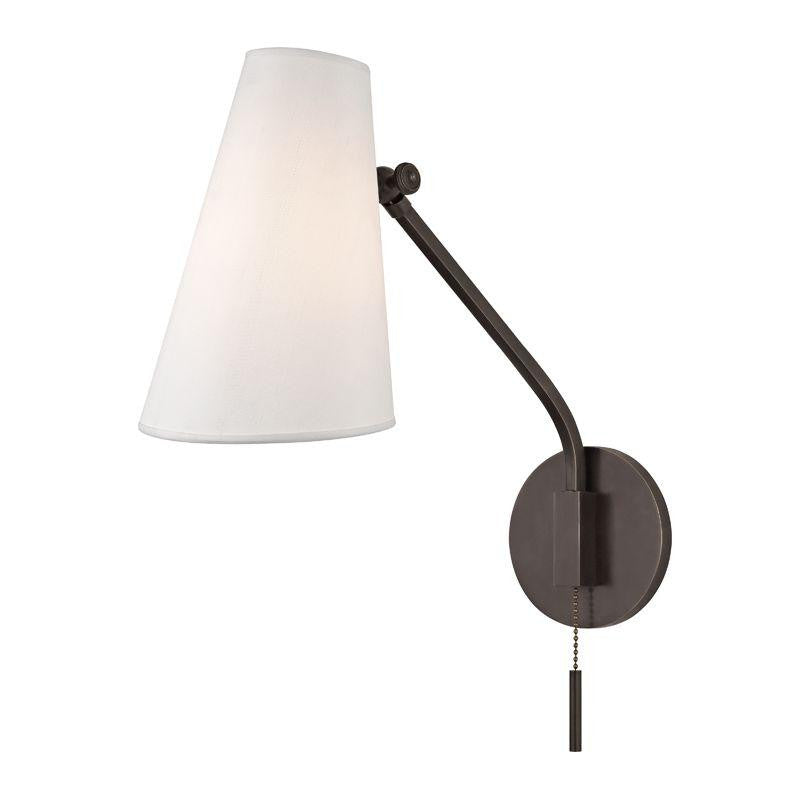 Hudson Valley Patten Swing Arm Wall Sconce Old Bronze