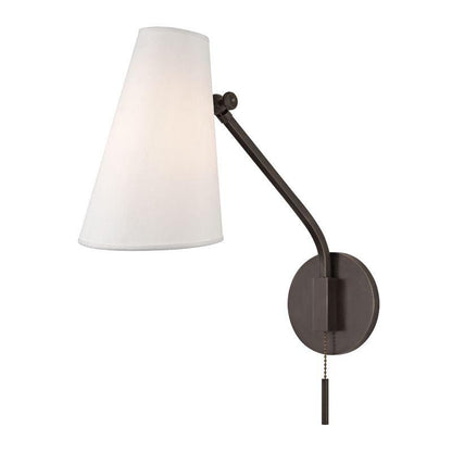 Hudson Valley Patten Swing Arm Wall Sconce Old Bronze